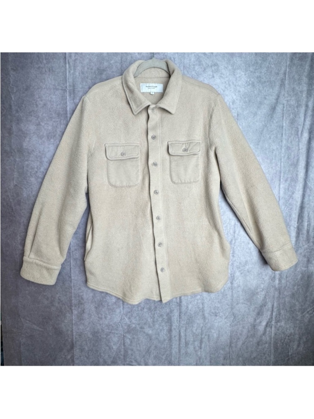 Province of Canada Reverse Cotton Fleece Jacket Quiet Luxury Minimalist S-M - Picture 2 of 8